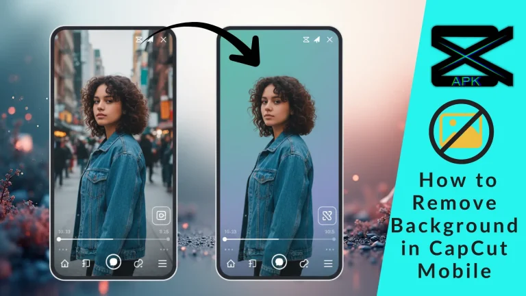 Featured image showing background removal in CapCut Mobile